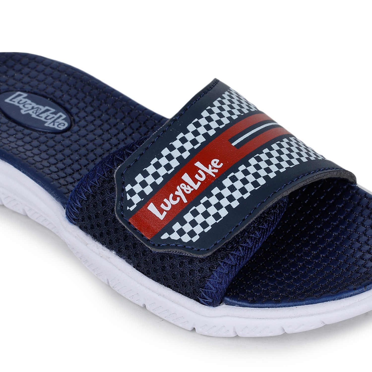 Lucy & Luke by Liberty OPPO-4S N.Blue Flip Flops for Kids