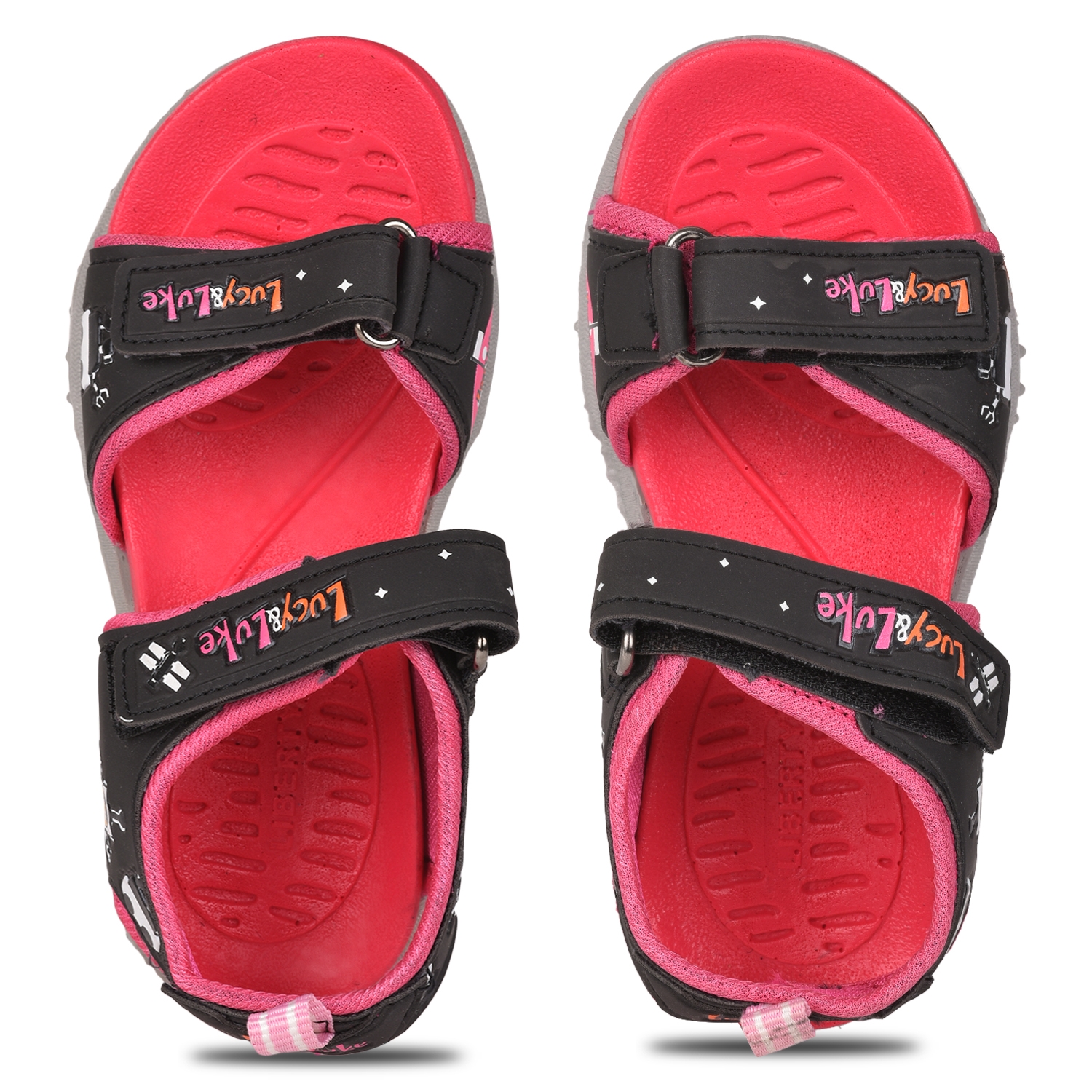 Lucy & Luke by Liberty RICO-19 Pink Sandals for Kids