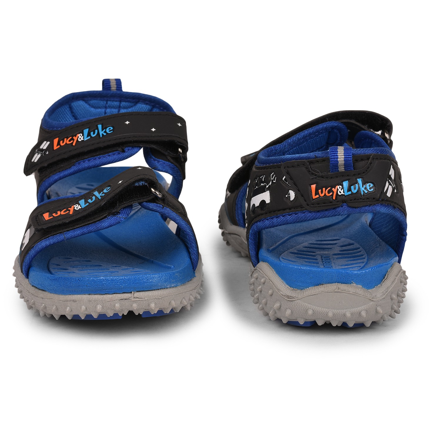 Lucy & Luke by Liberty RICO-19 R.Blue Sandals for Kids
