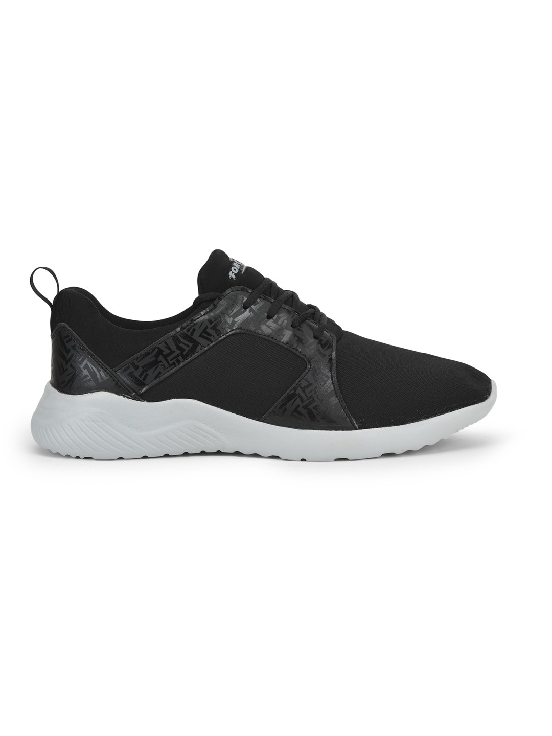 Men's Force 10 Black Running Shoes