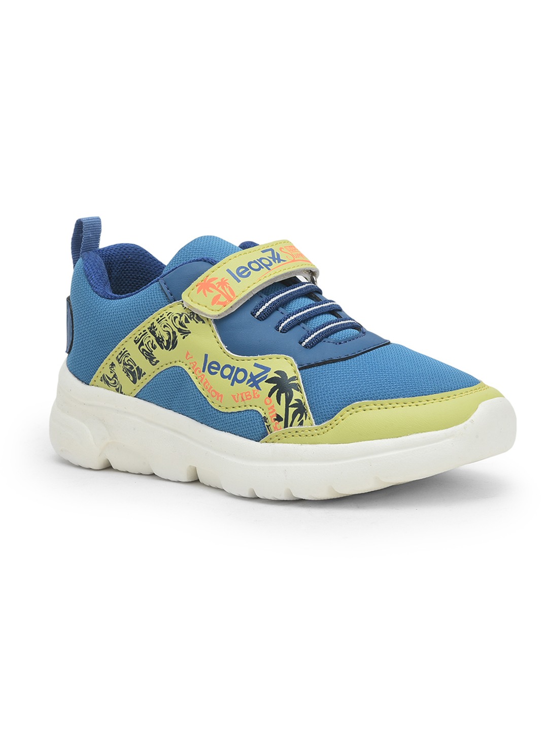 Unisex LEAP7X Blue Casual Slip-ons