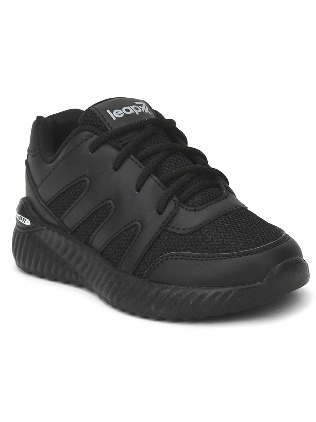Liberty | Unisex LEAP7X Black School Shoes