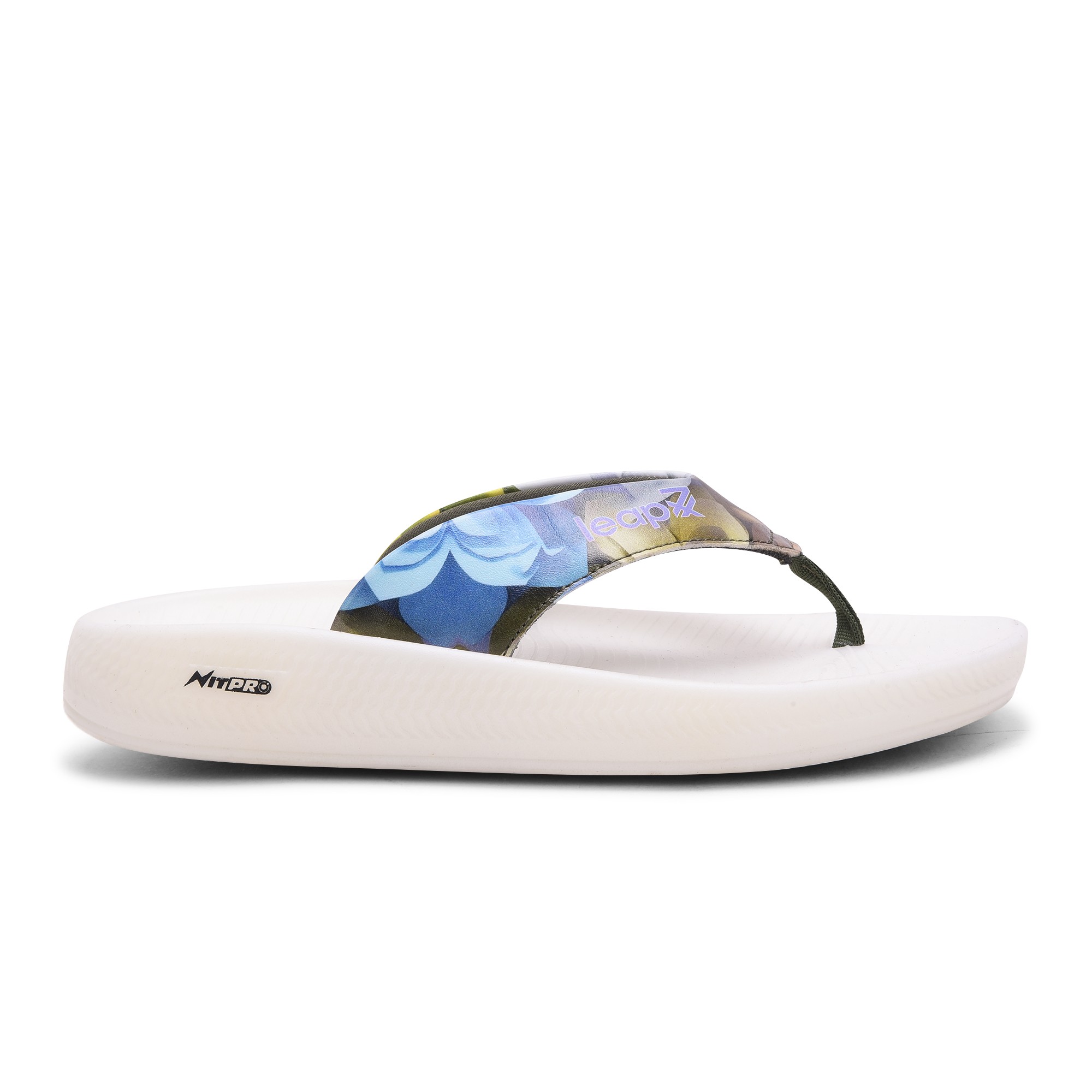 Ladies green slippers best sale
