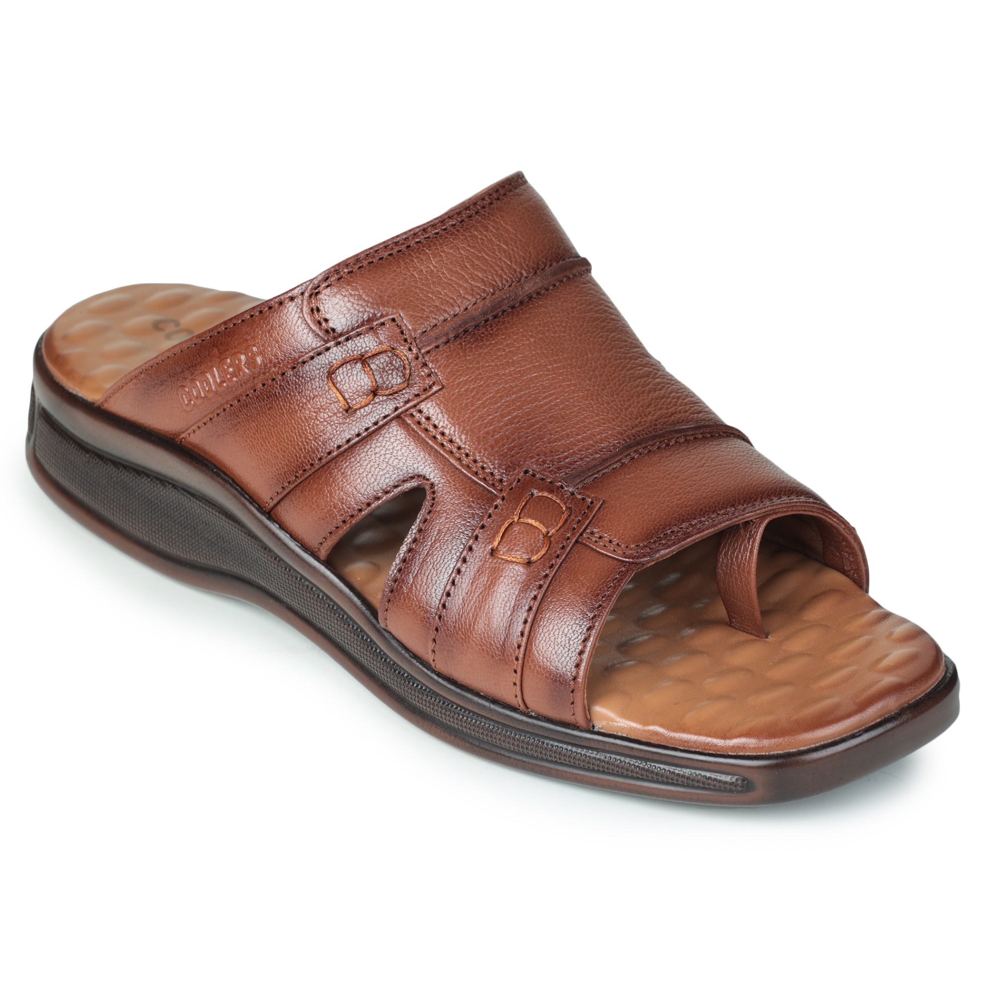 Coolers by Liberty 2050 610 Tan Slippers for Men