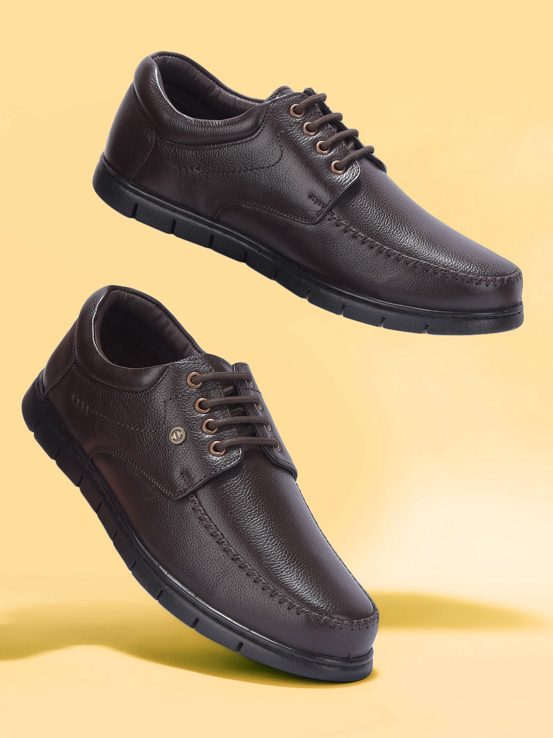 Healers by Liberty ERL 1 Brown Formal Shoes for Men