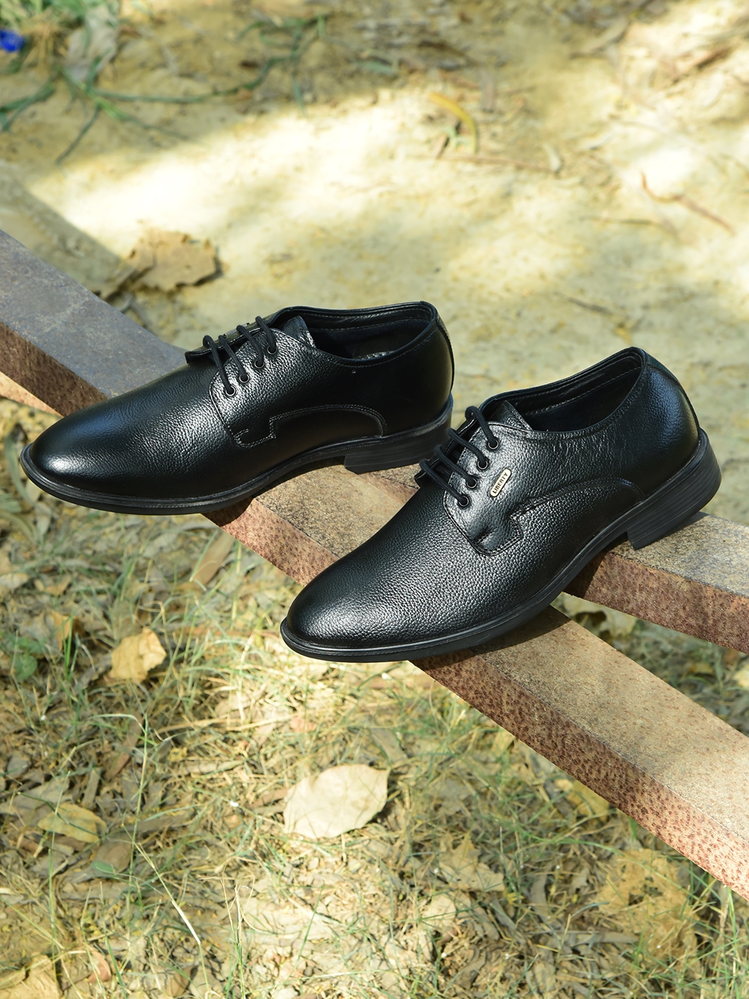 Fortune by Liberty LOM-605 Black Formal Shoes for Men