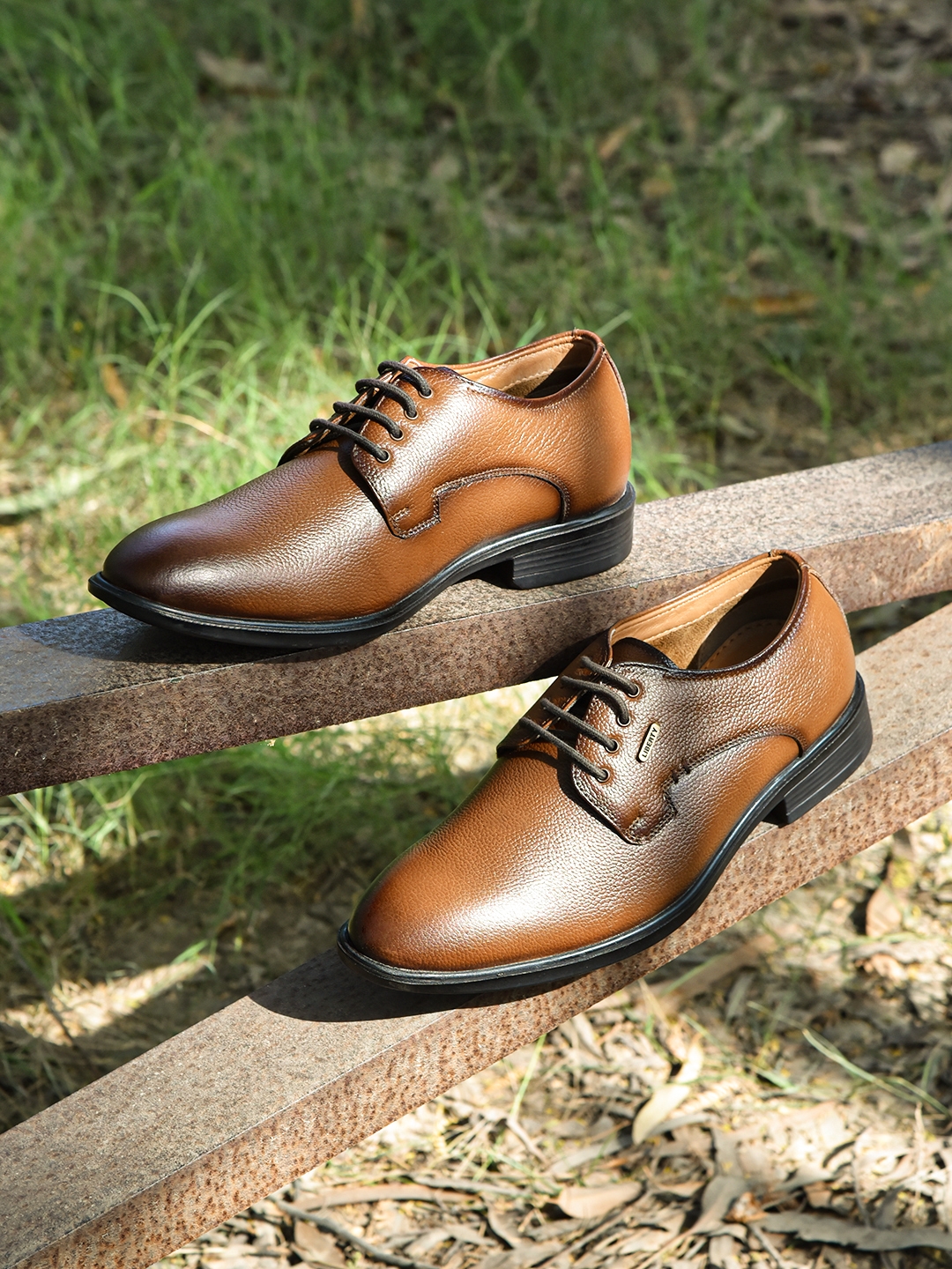 Fortune by Liberty LOM-605 Tan Formal Shoes for Men