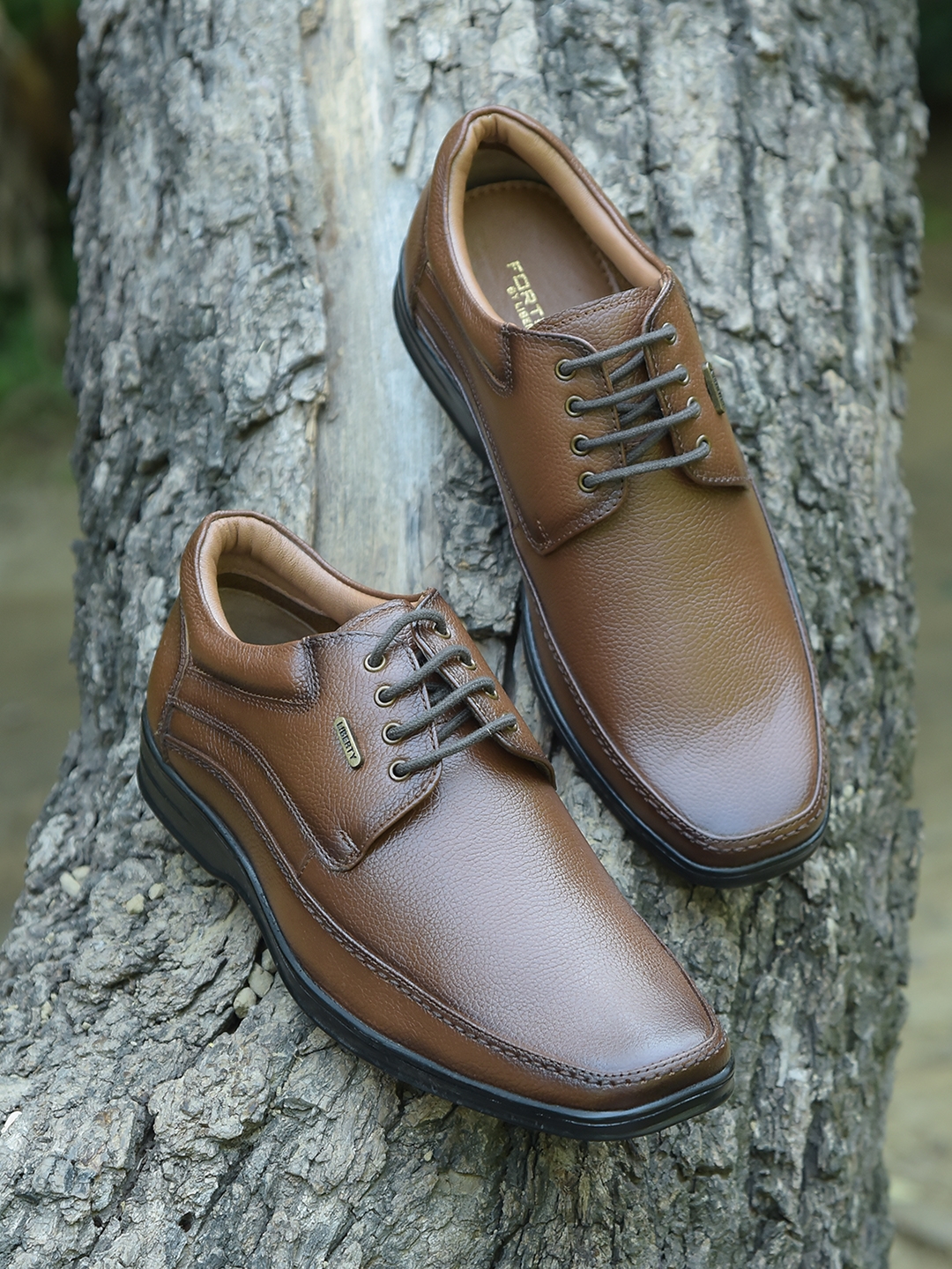 Fortune by Liberty LOM-602 Brown Formal Shoes for Men