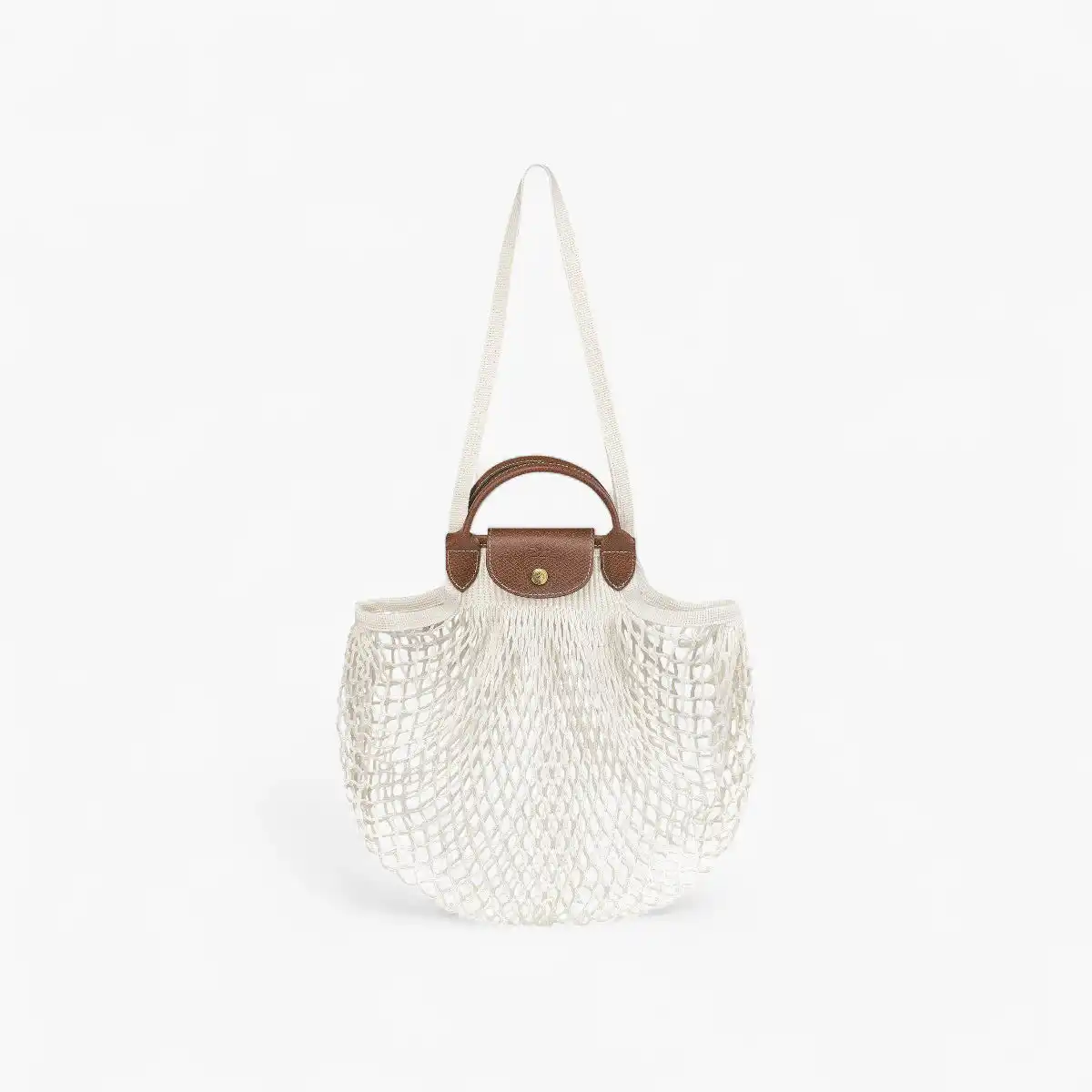 LE PLIAGE FILET SHOULDER BAG ECRU