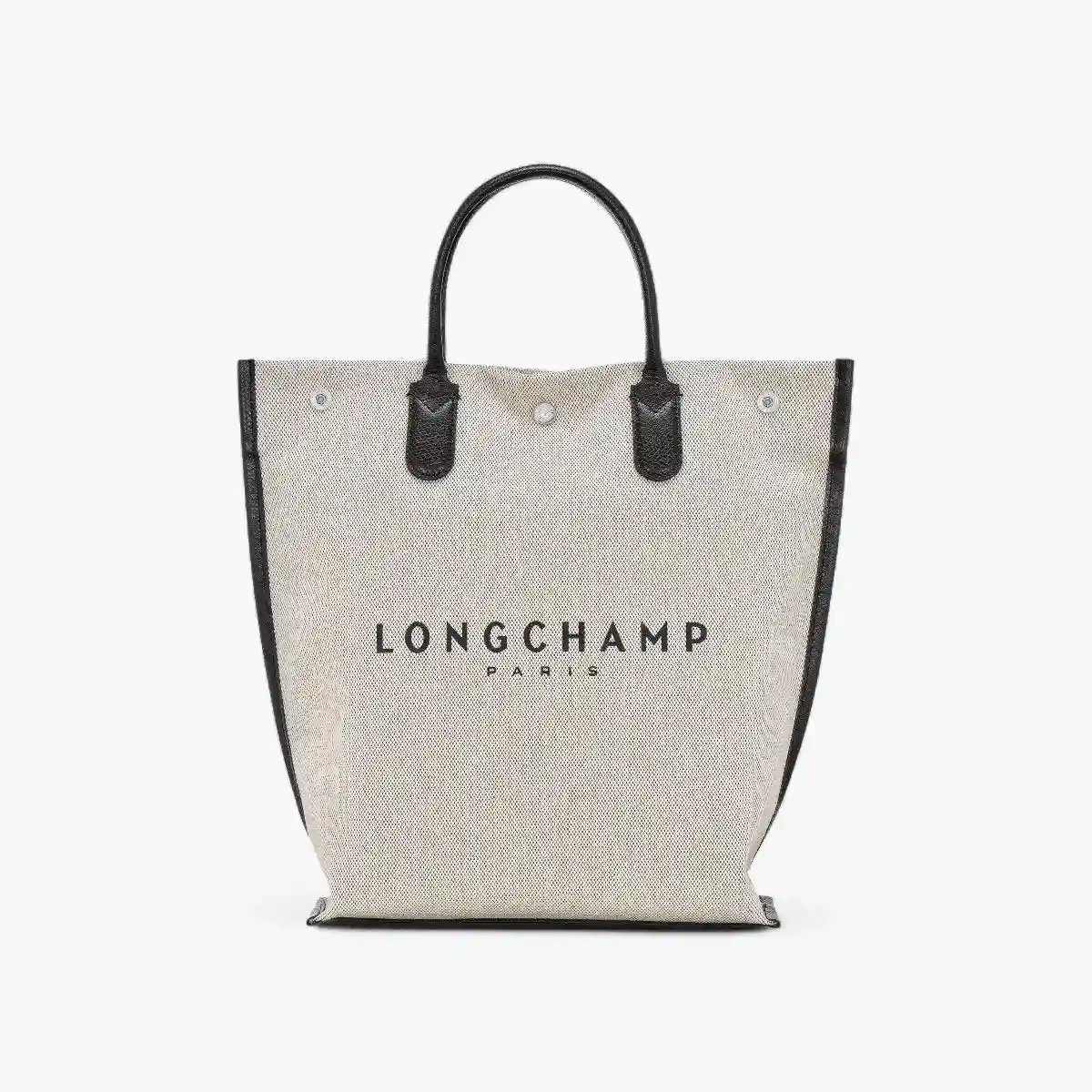 ESSENTIAL TOILE TOP HANDLE BAG ECRU
