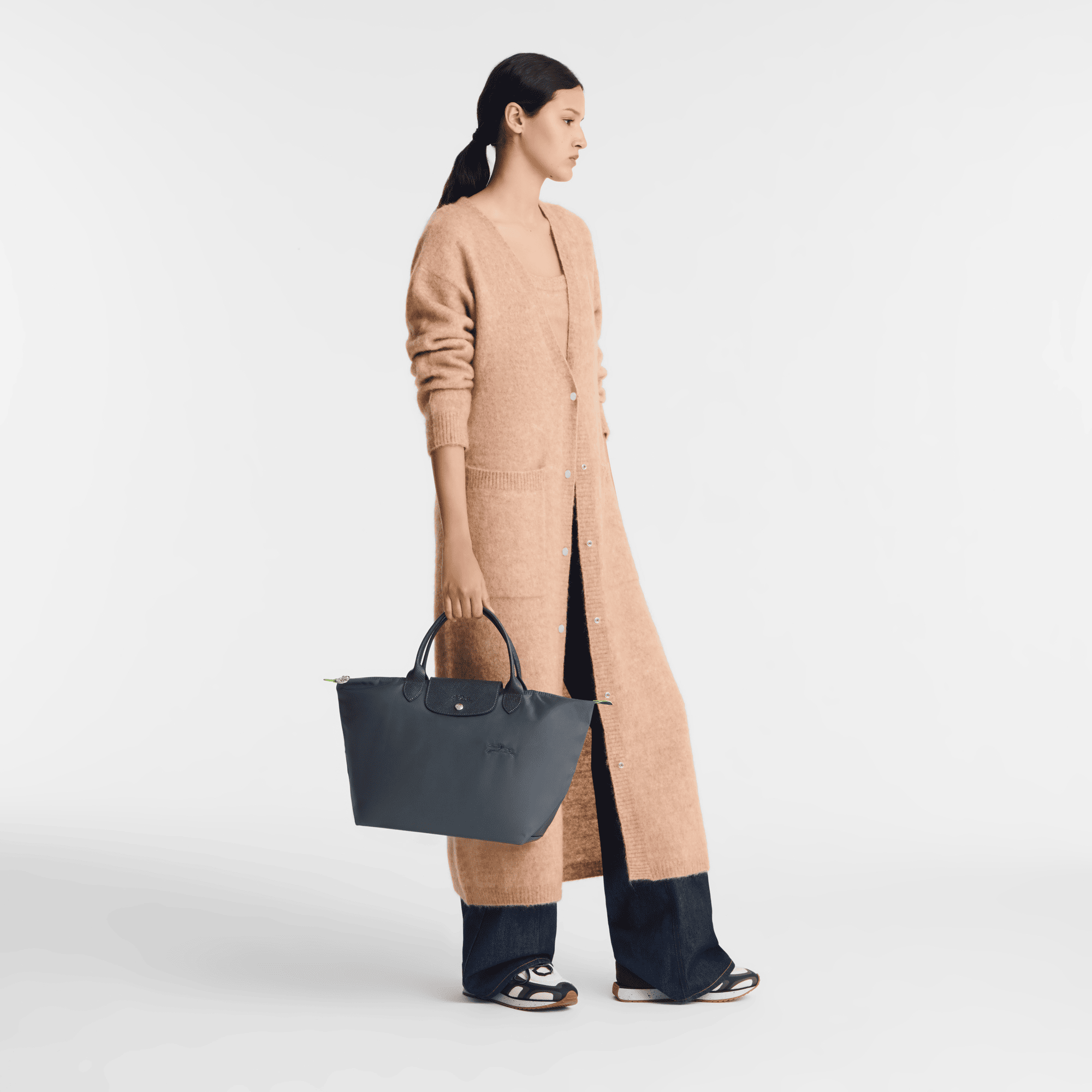 Le Pliage Green M Handbag