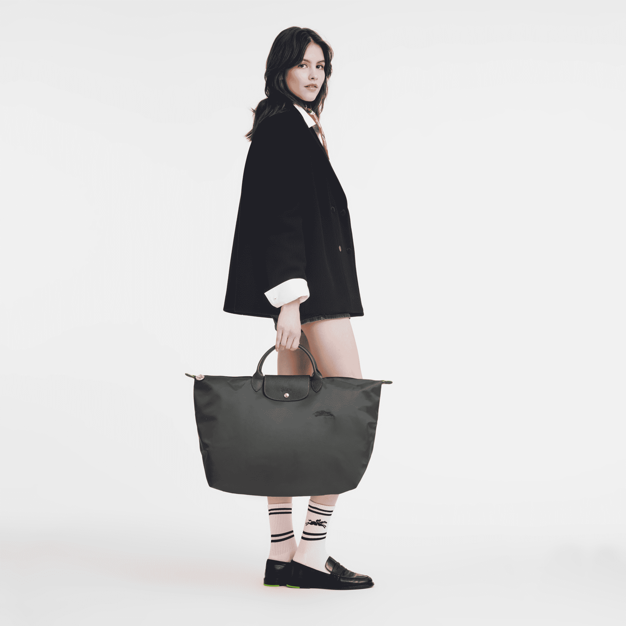 Le Pliage Green L Travel bag