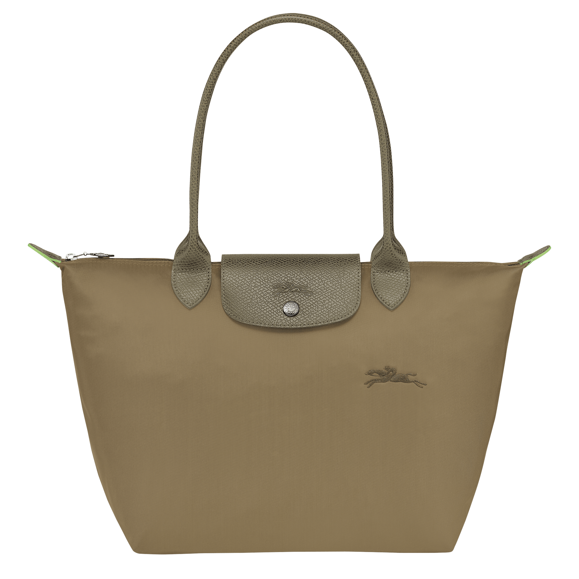 Le Pliage Green M Tote bag