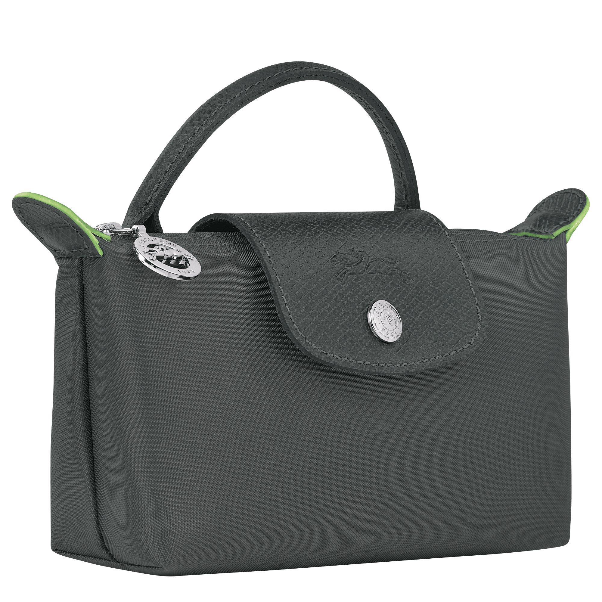 Le Pliage Green  Pouch with handle