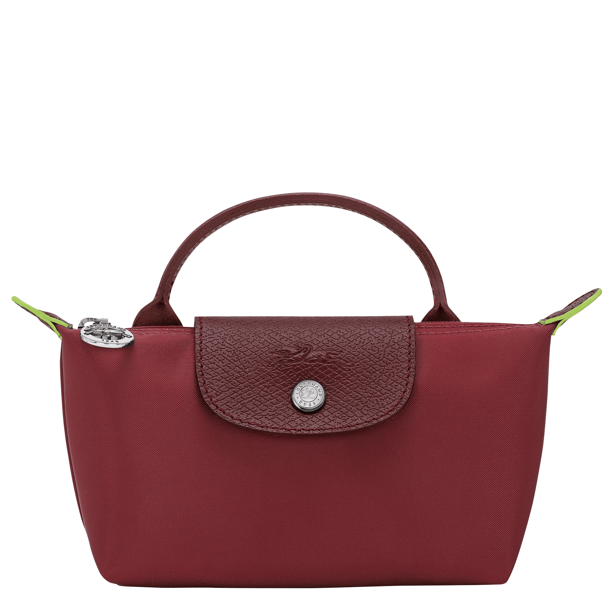 Le Pliage Green  Pouch with handle