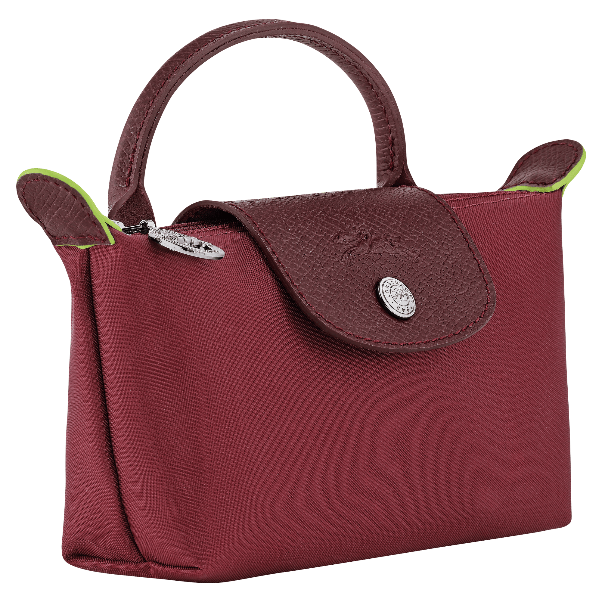 Le Pliage Green  Pouch with handle