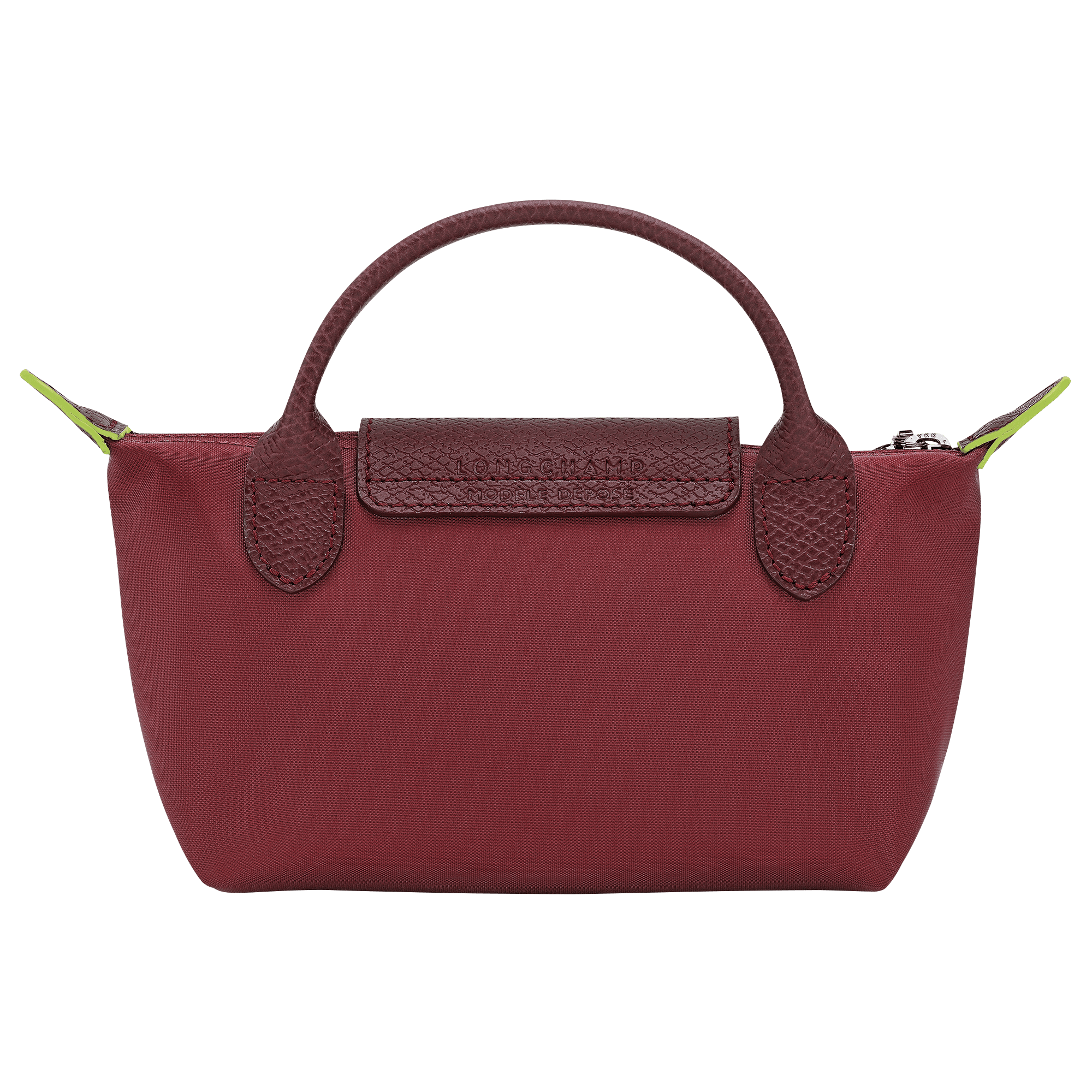 Le Pliage Green  Pouch with handle