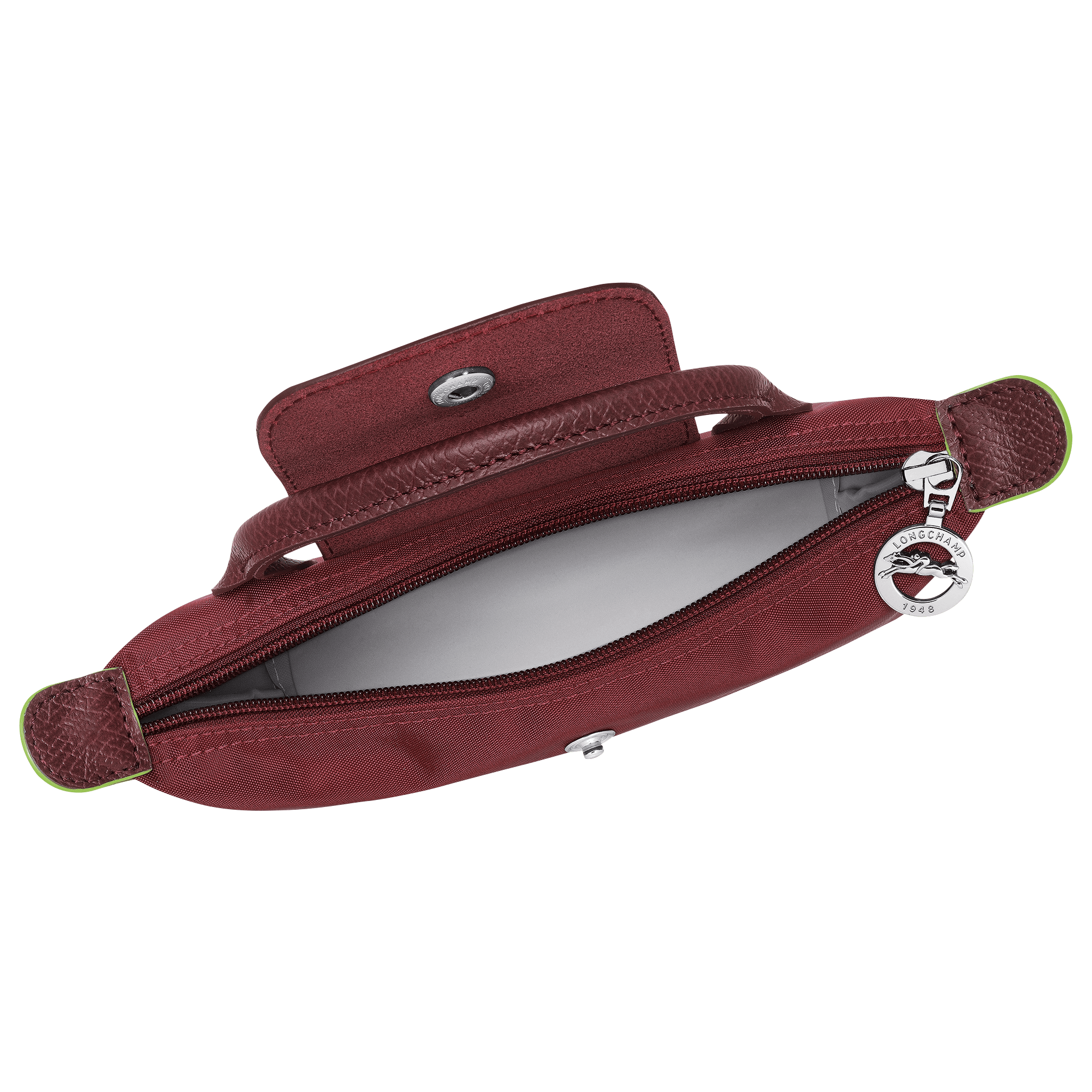 Le Pliage Green  Pouch with handle