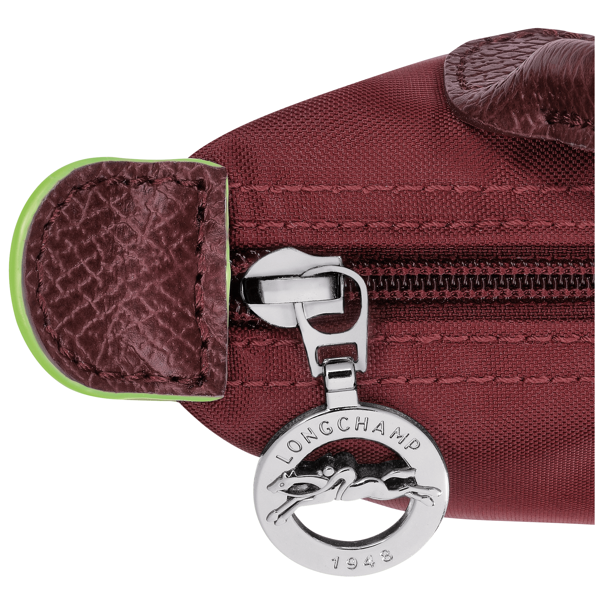 Le Pliage Green  Pouch with handle