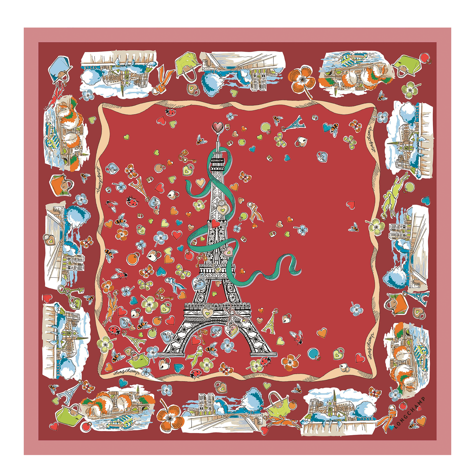 Tour EnchantÃ©e  Silk scarf 50