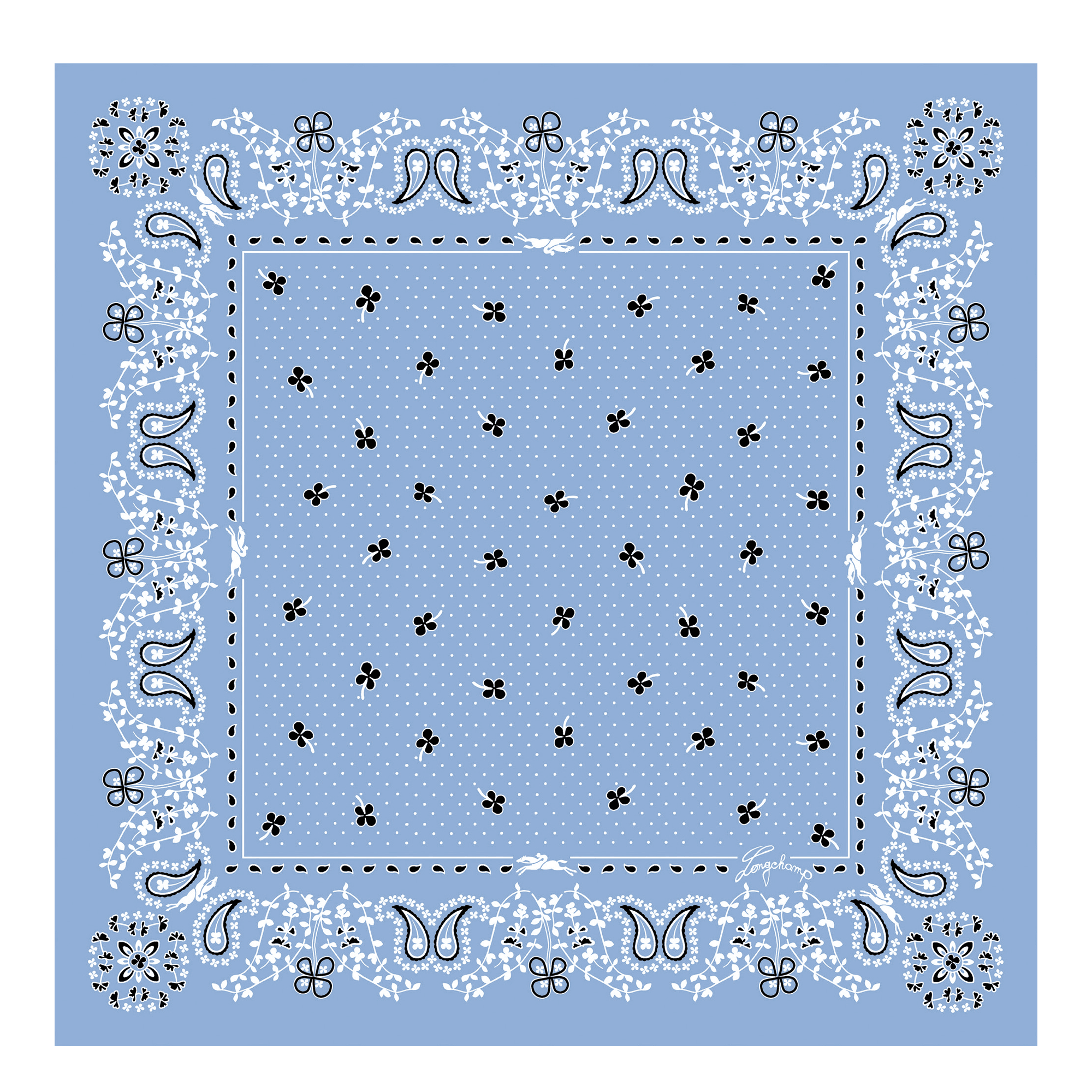 Soie Silk scarf 50