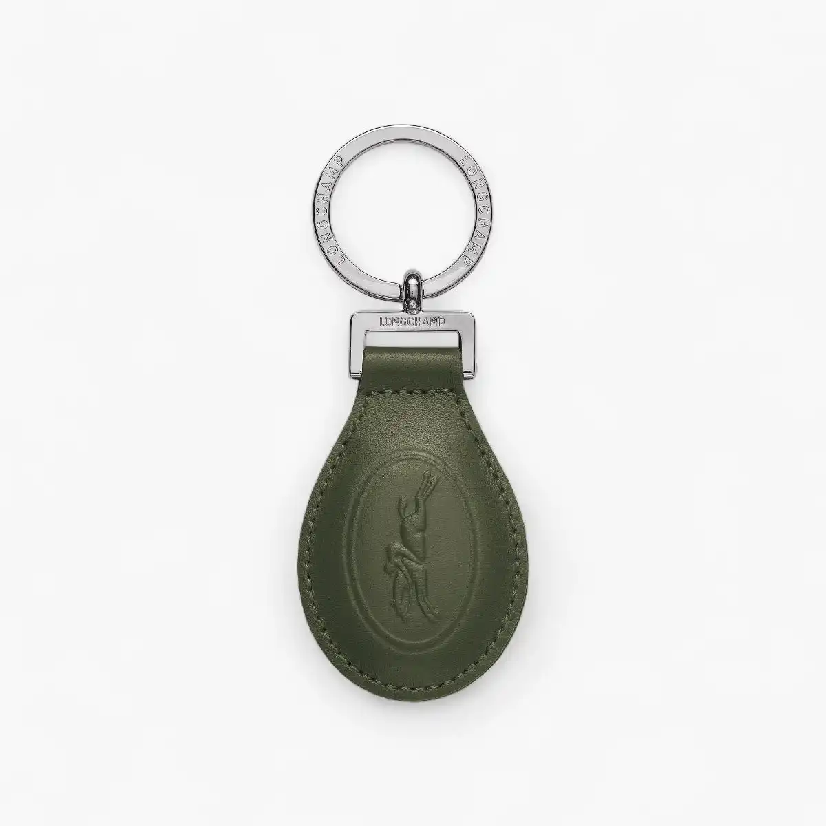 LE FOULONNE KEY RING KHAKI
