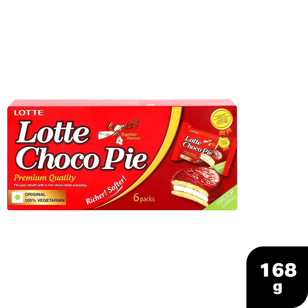 Lotte Choco Pie 28 G (6 Pcs)