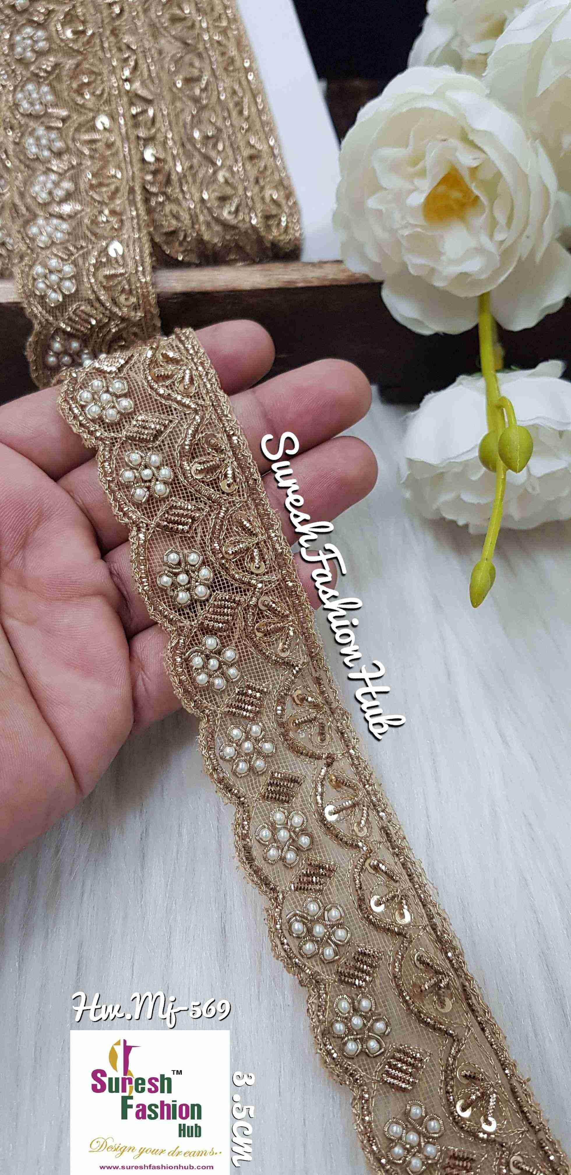 Designer trampoline moti lace