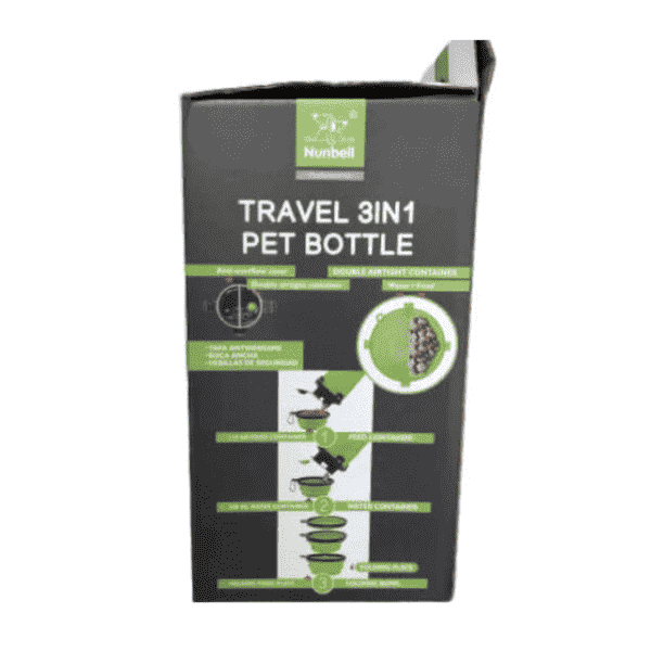 Smartypet Nunbell Pet Travel Bottle 3-in-1