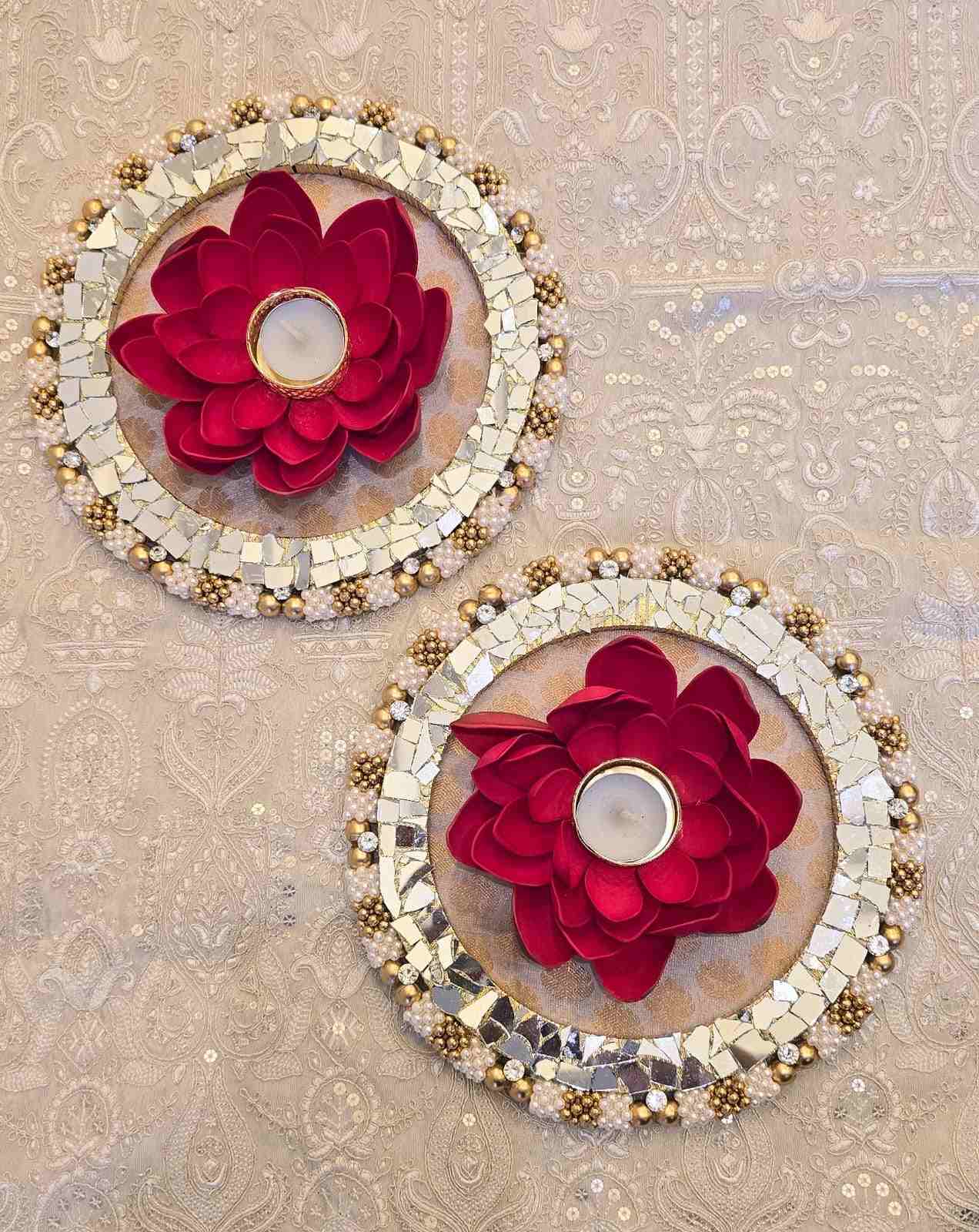 Beautiful Lotus Candle Holders