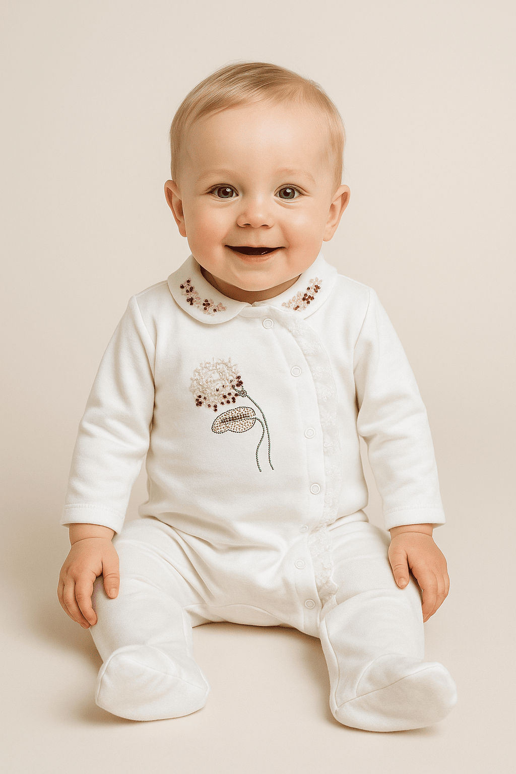 GARDEN BLOOM BABY ROMPER