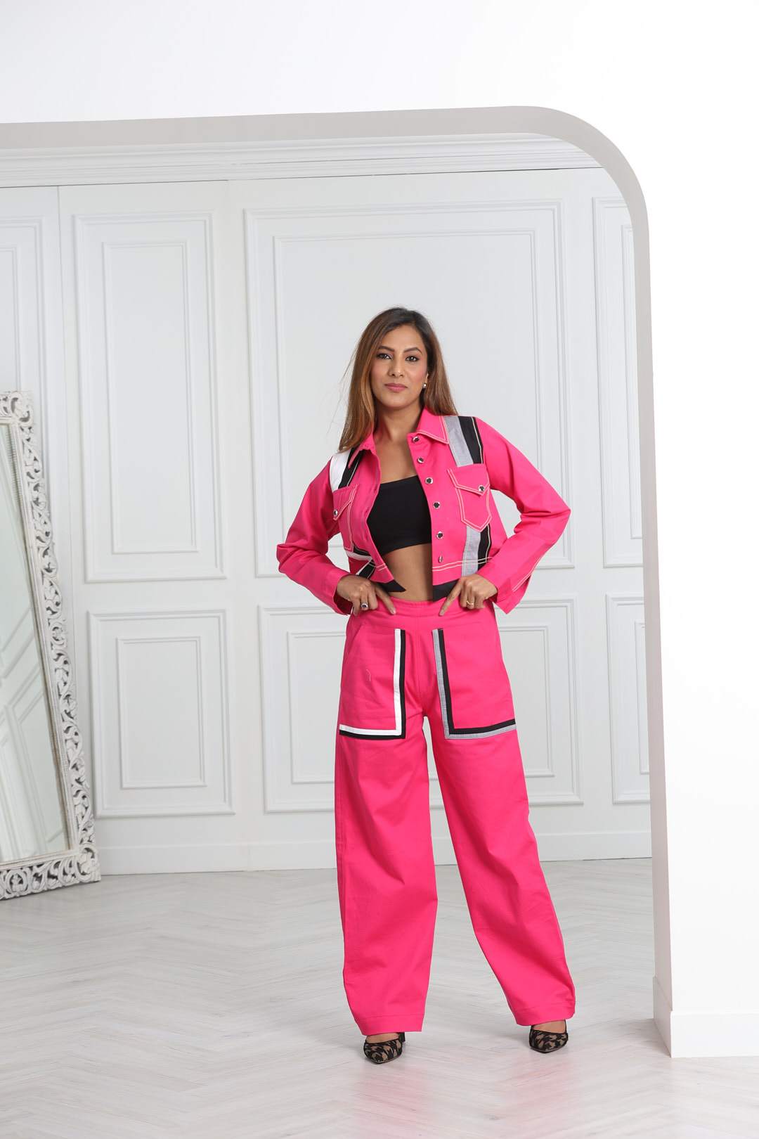 Bubble Pink Jacket set