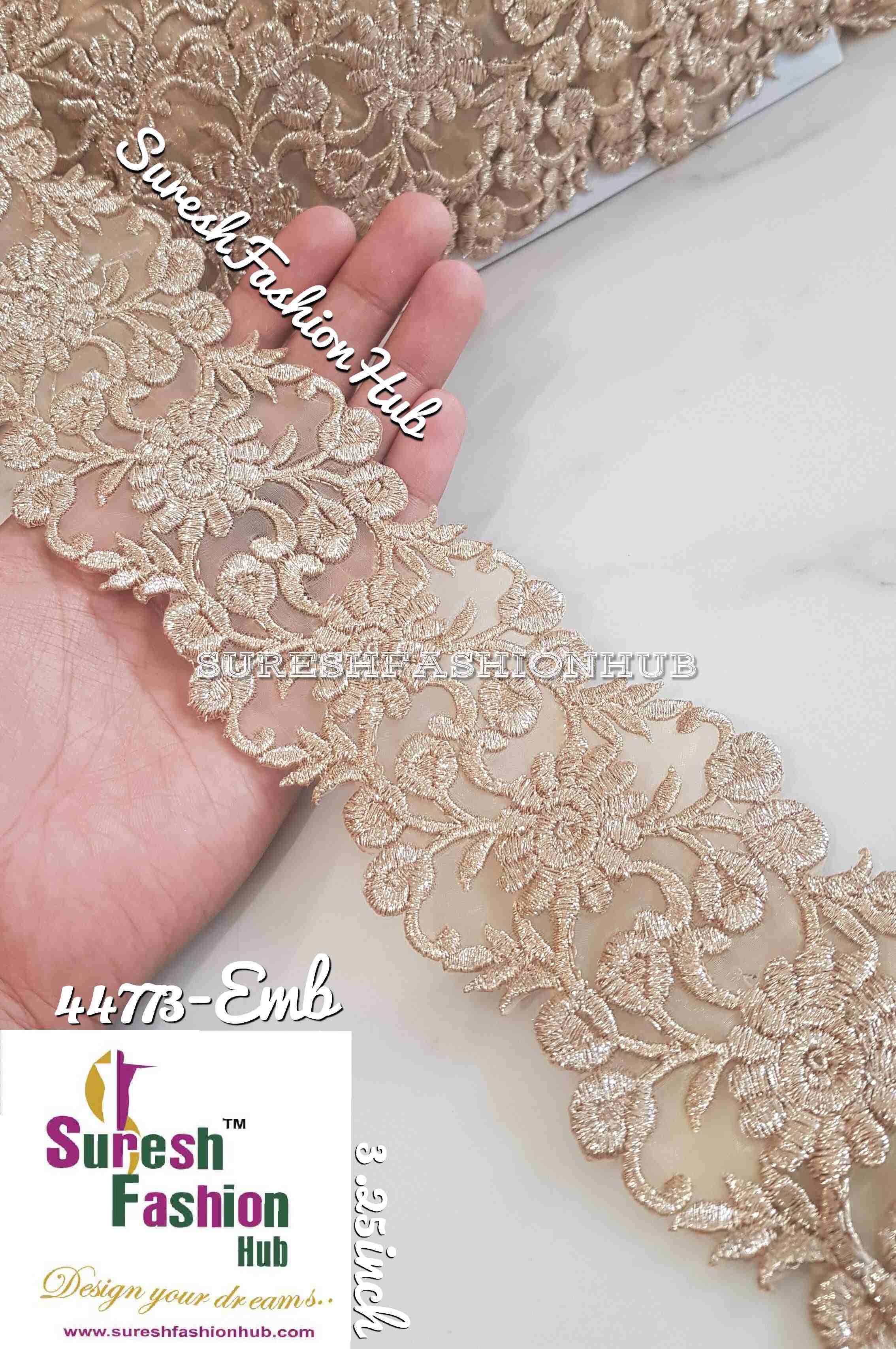 Antique Gold ZariTangle Cutwork Whispe
