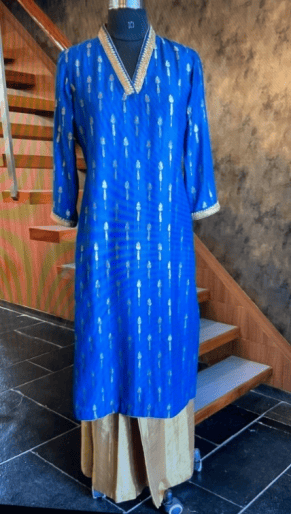 Blue Silk+Tissue Set  