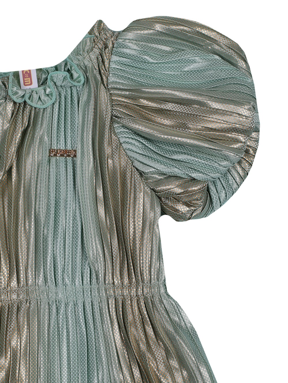 Albion Kids Girls Pure Pink C-Green Frock