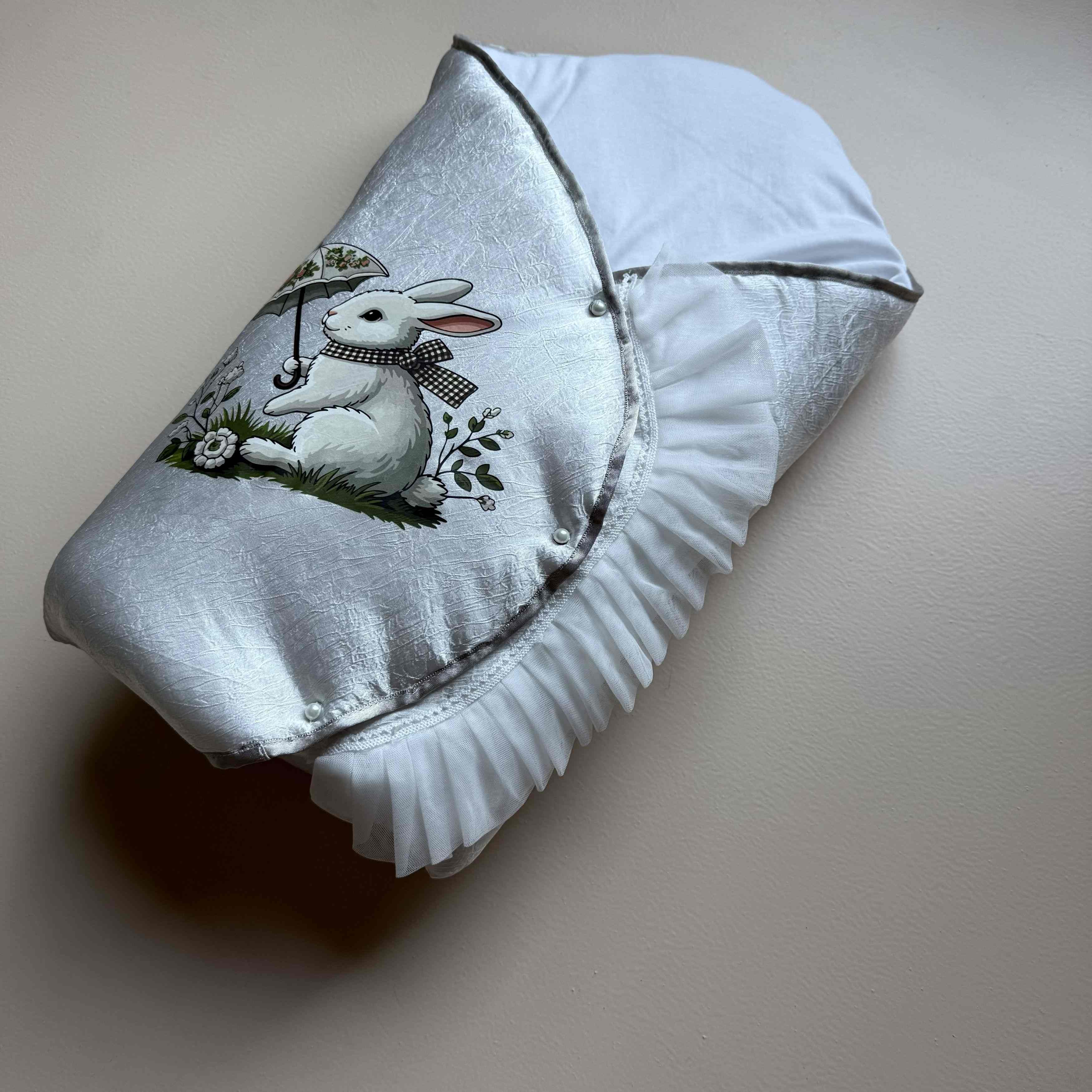 Bunny Meadows Baby Drape