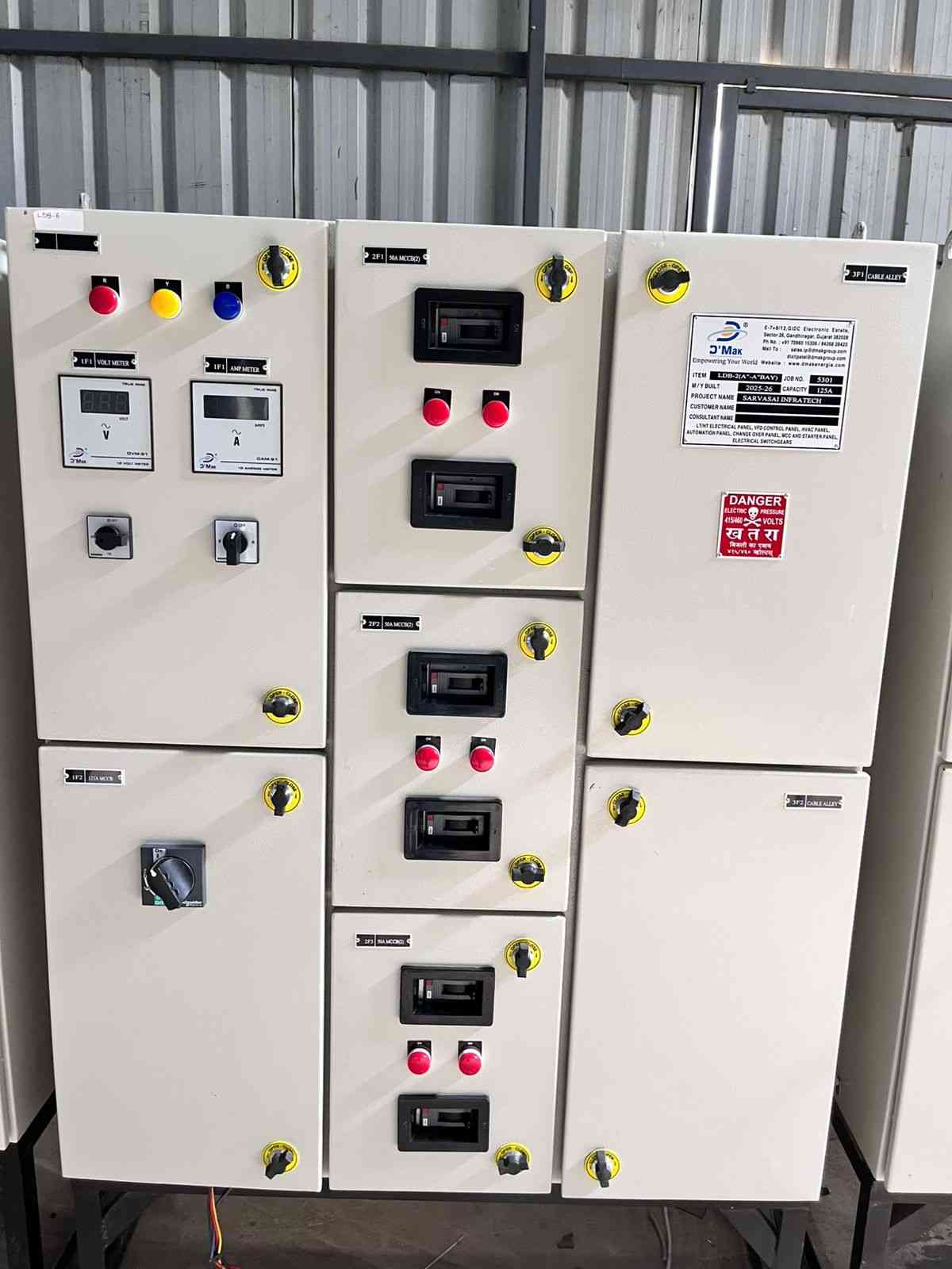 2620 (D'MAK Automatic Mains Failure Panel (AMF)- D'MAK/2021-22/2620)