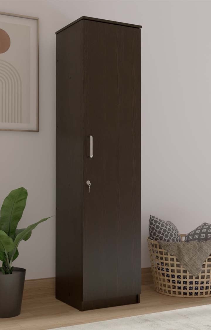 Adona Single Door Wardrobe - Wenge