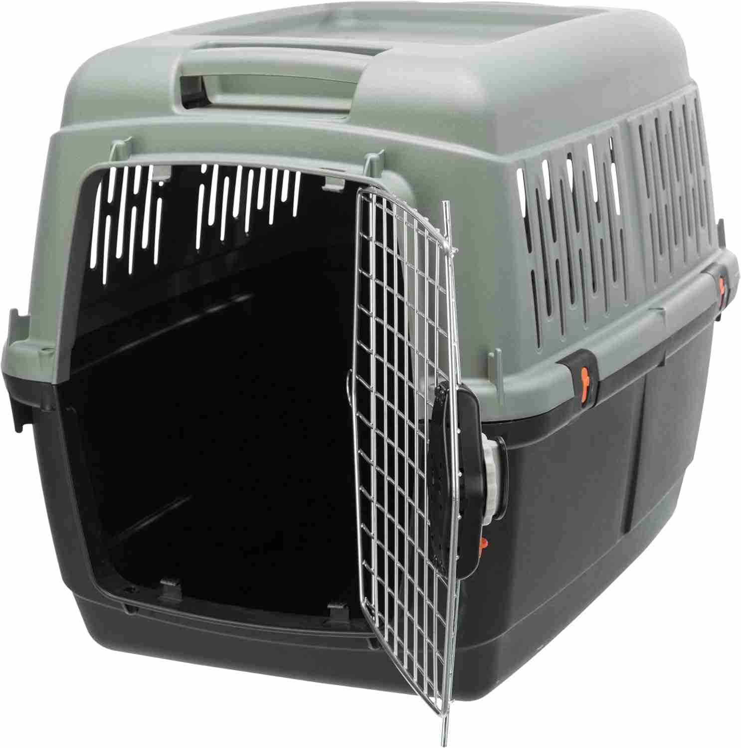 Trixie Be Eco Giona 4 Transport Box, (Small 50 × 51 × 70 cm) Anthracite/Grey-Green