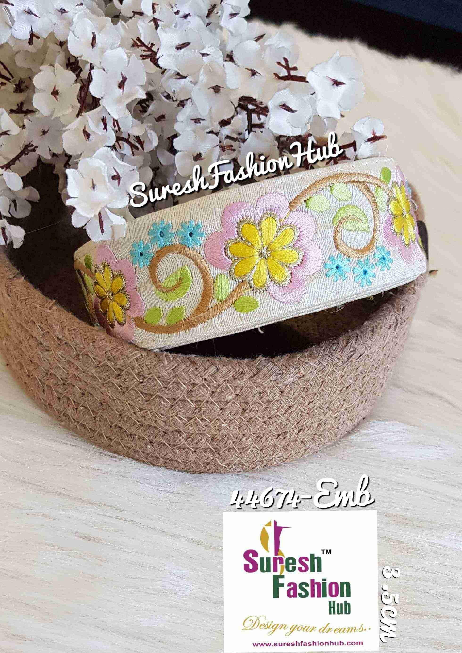Blossom Finery Pastel Purple Designer Trim