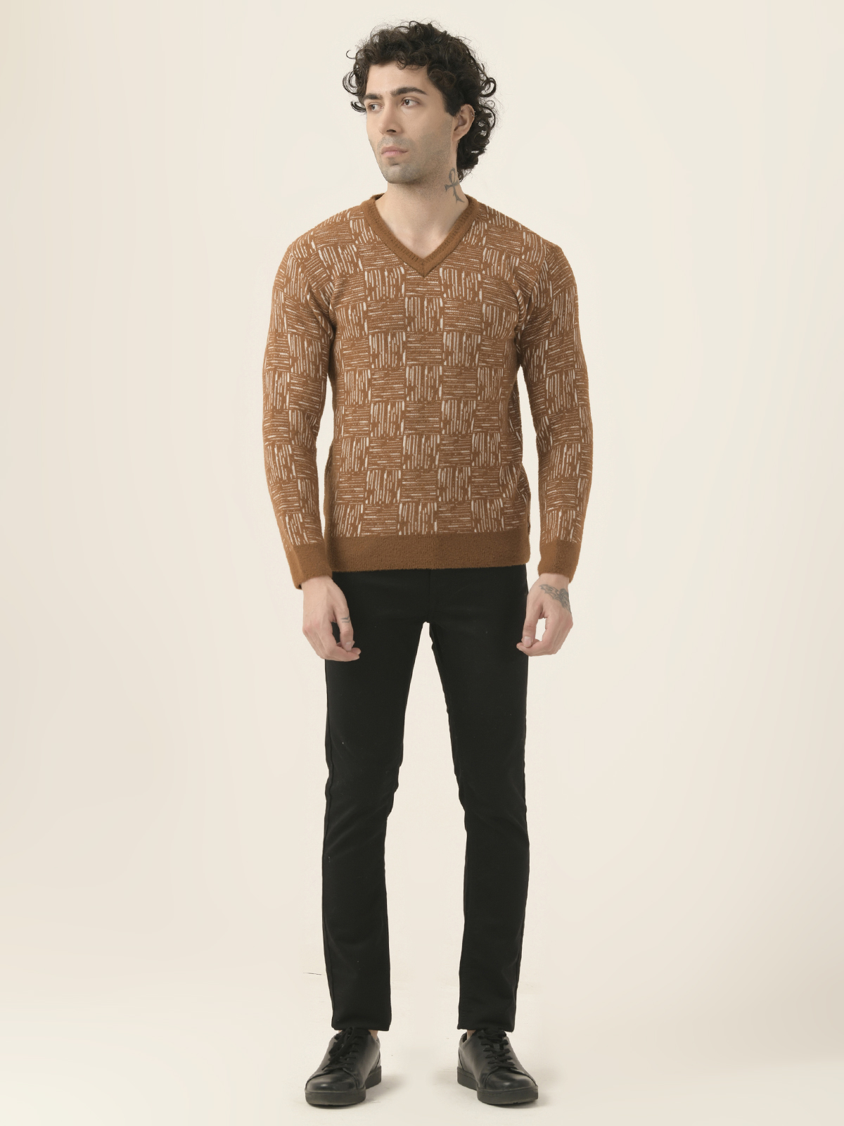 Albion Mens Winter Multi Sweaters