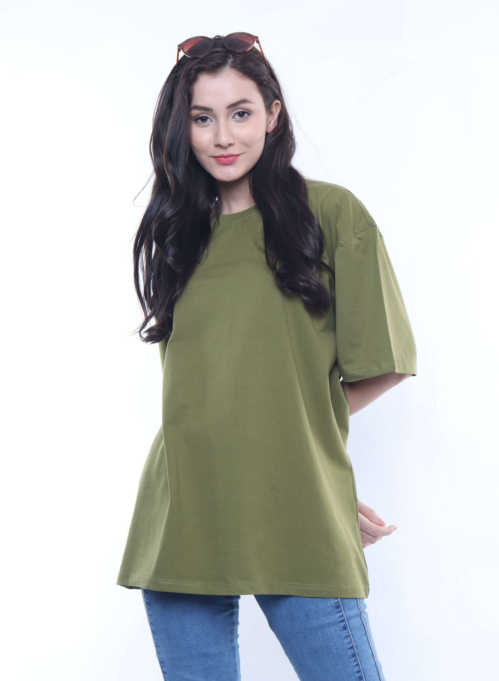 Olive Oversized T Shirt