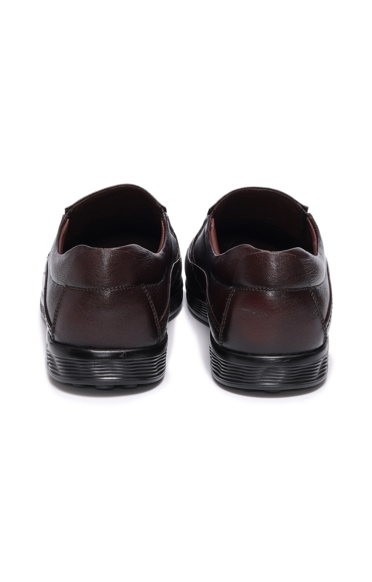 Men Cherry Ajanta Formal Slip-Ons