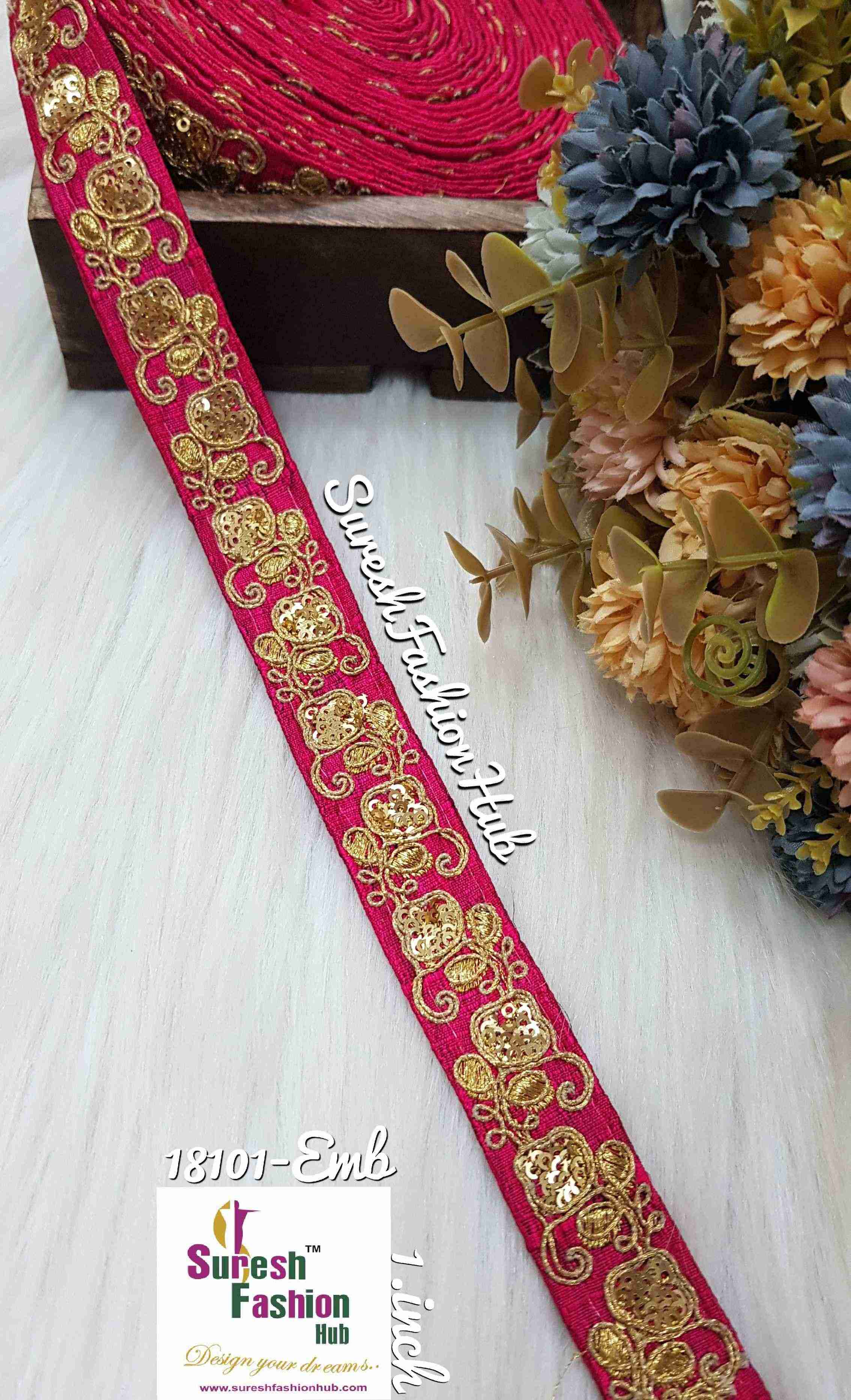 Indian Laces Embellishments Embroidery Saree Border  Wholesale Silk Crafting Sewing Decorative Designer Ribbons #bohobagmaking #fedorahats  #minne  #lndianlaces  #Sareeborder #アニー都城  #pasamanerías #pasamaneriasbordadas #Embellishments #可愛いマスク  #Embroiderytrimmings #アクセサリーパーツ #インドレース #homedecorating #galonesimportados #