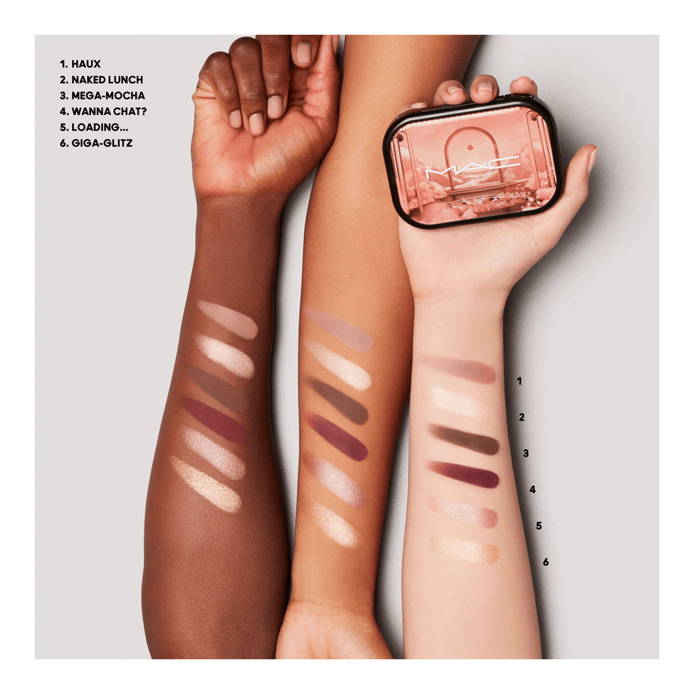 Connect In Color 6-Pan Eyeshadow Palette • Embedded