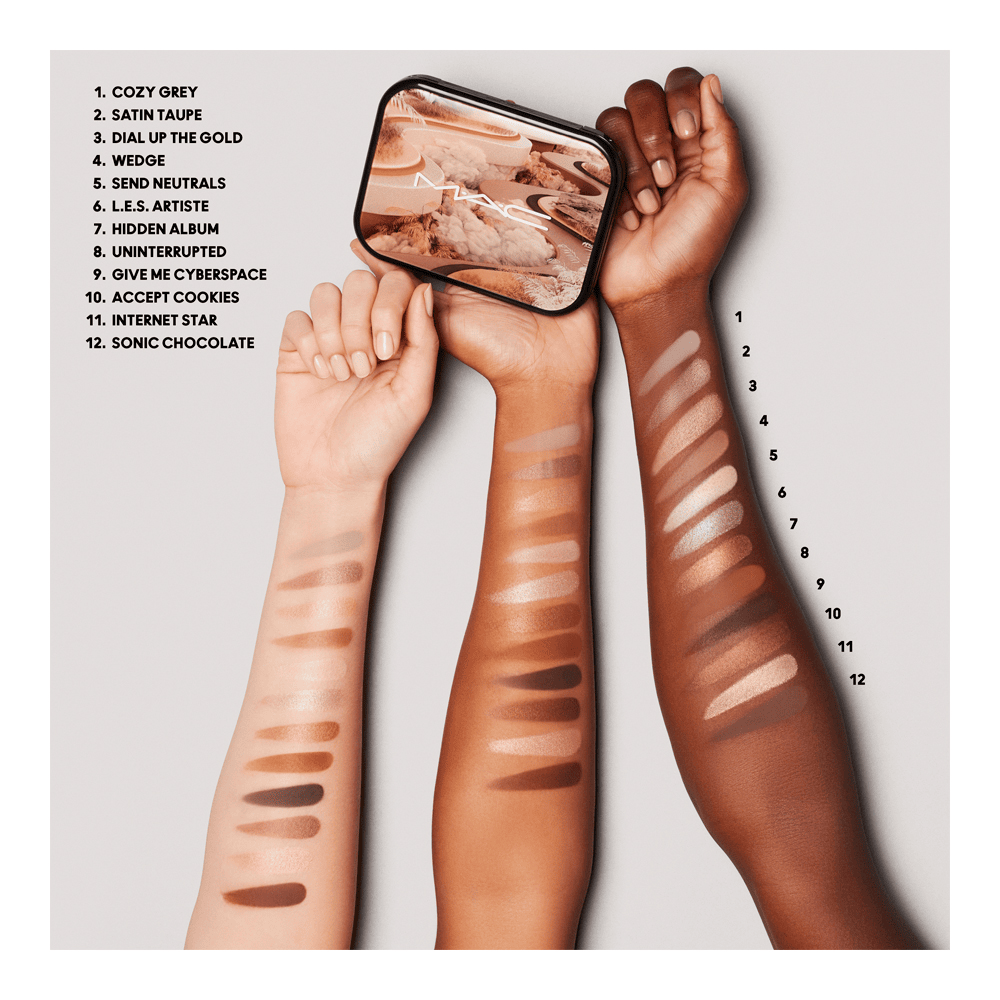 Connect In Color 12-Pan Eyeshadow Palette • Unfiltered