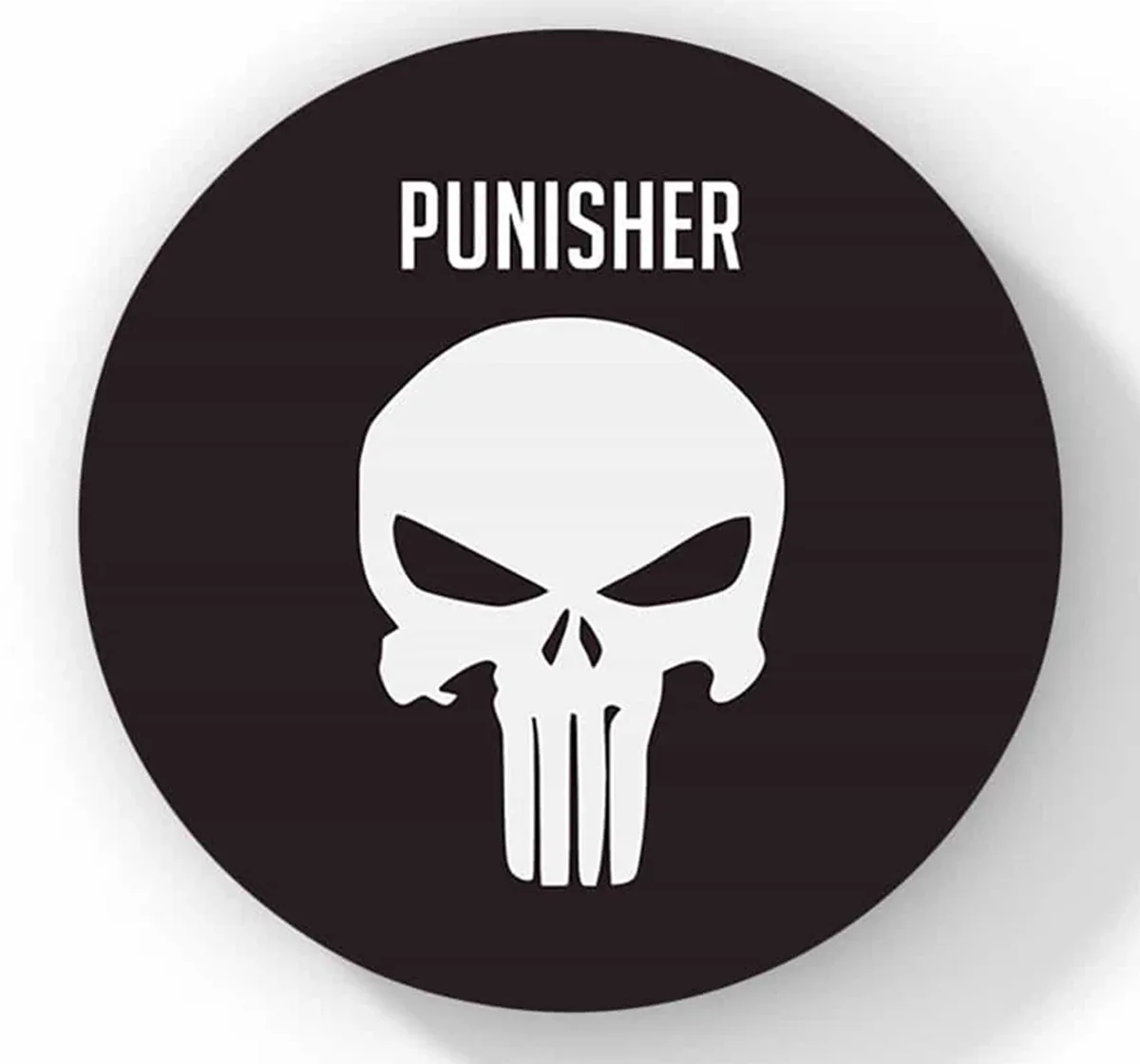 Macmerise Punisher Symbol Circular Coasters Multicolour 12Y+