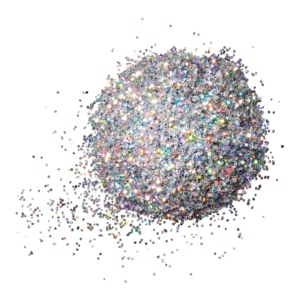 Star Lit Glitter • S107 Holographic Silver