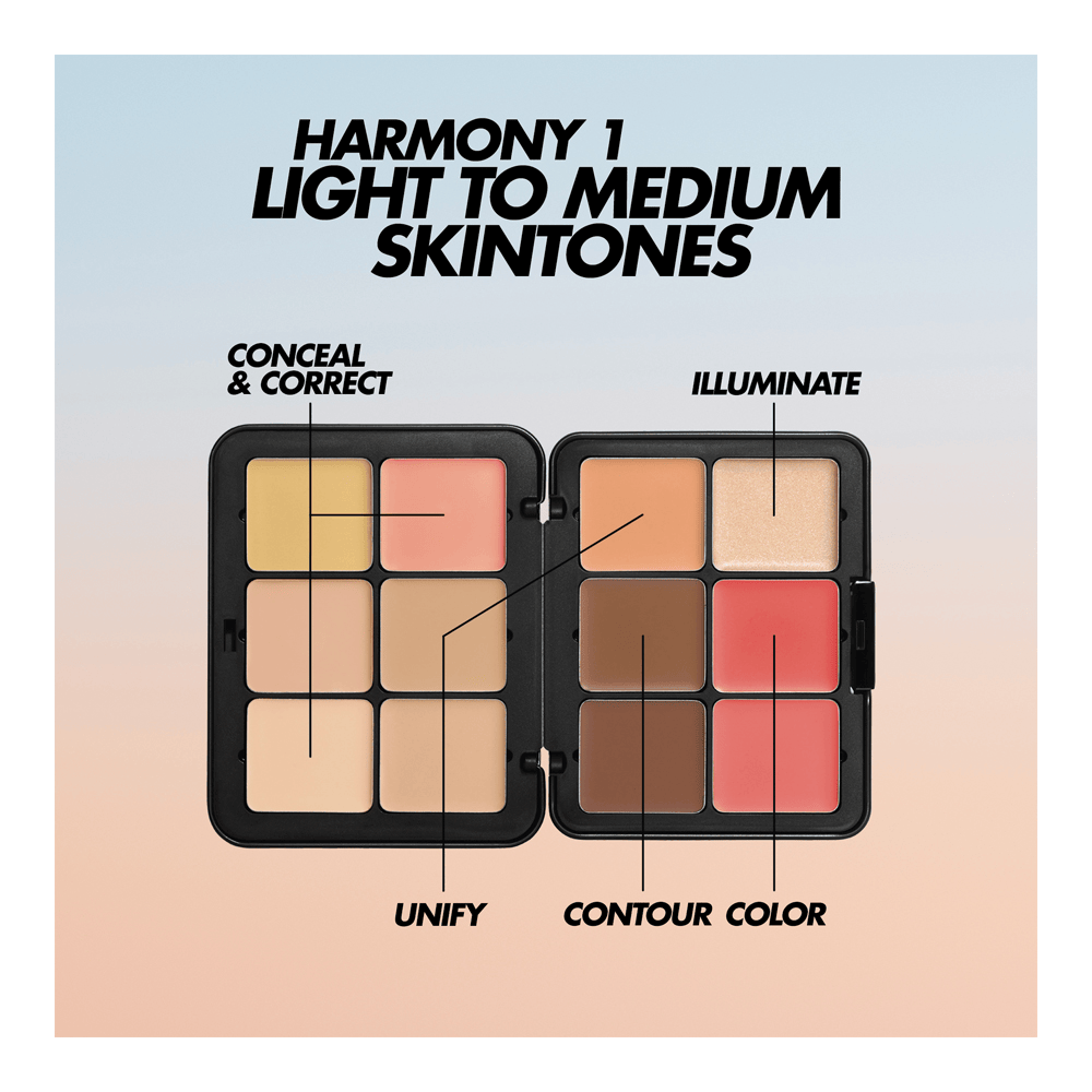 HD Skin All-In-One Face Palette • Harmony 1