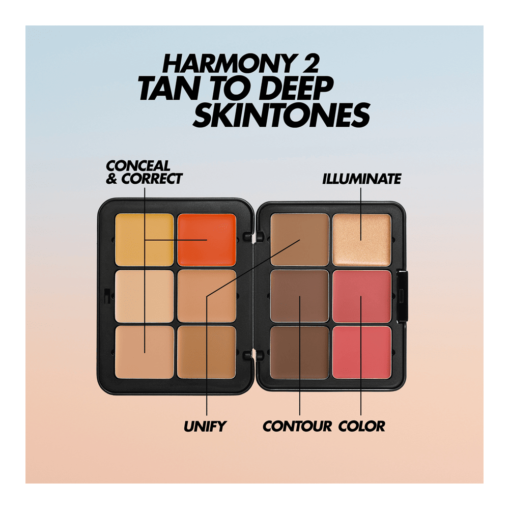 HD Skin All-In-One Face Palette • Harmony 2